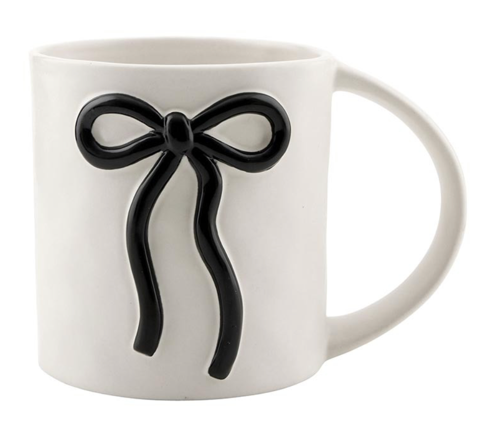 Wide Handle Bow Mug