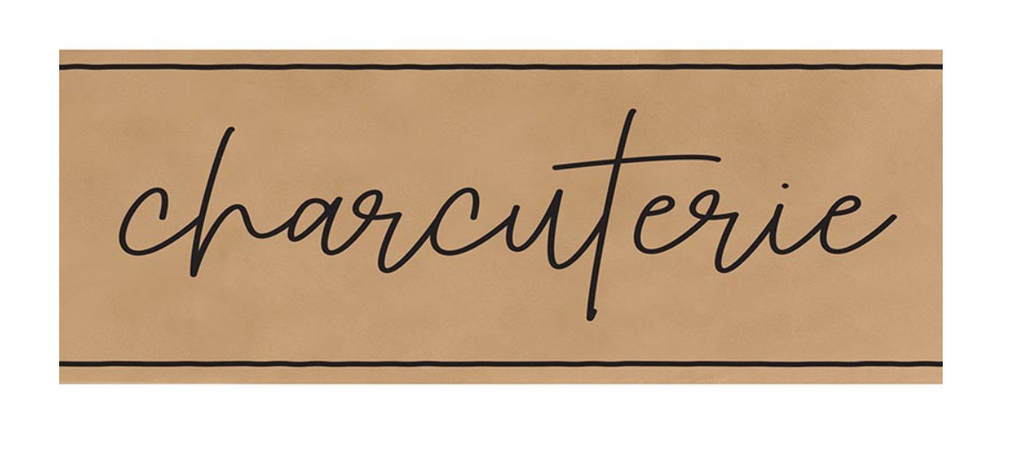 Paper Table Runner - Charcuterie