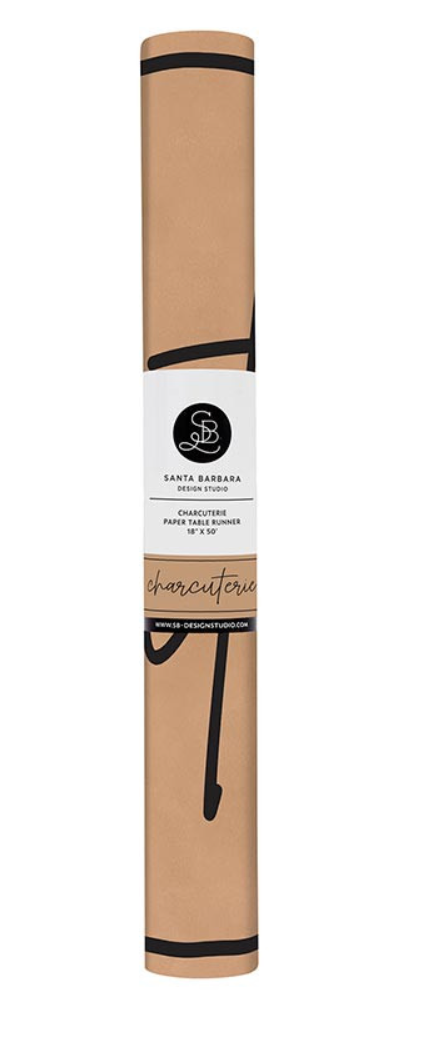 Paper Table Runner - Charcuterie