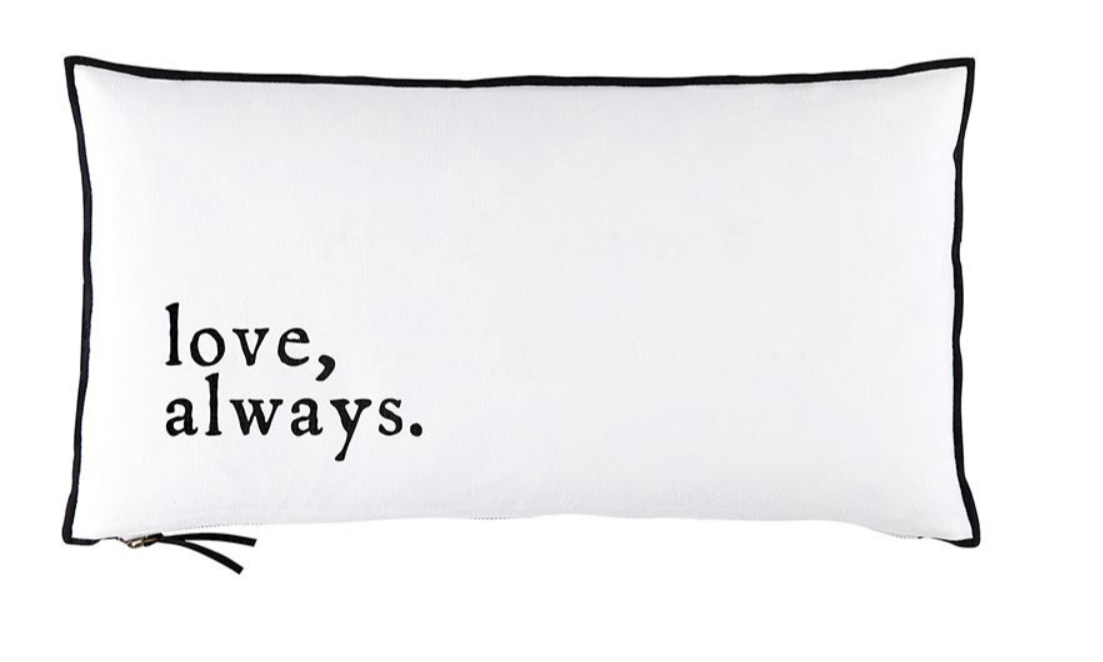 Love, Always Lumbar Pillow