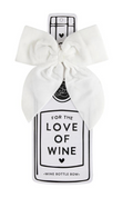 Velvet Wine Bottle Bow