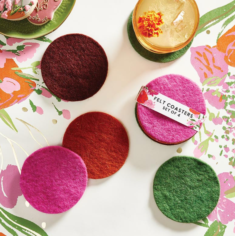 Wool Felt Coasters