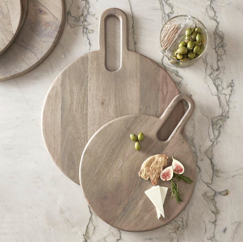 Mango Round Wood Board - Small