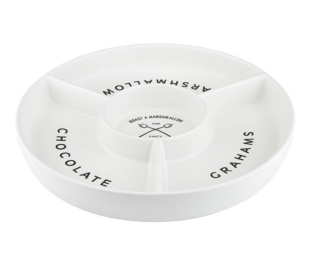 S'mores Ceramic Serving Tray