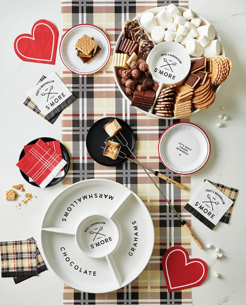S'mores Ceramic Serving Tray
