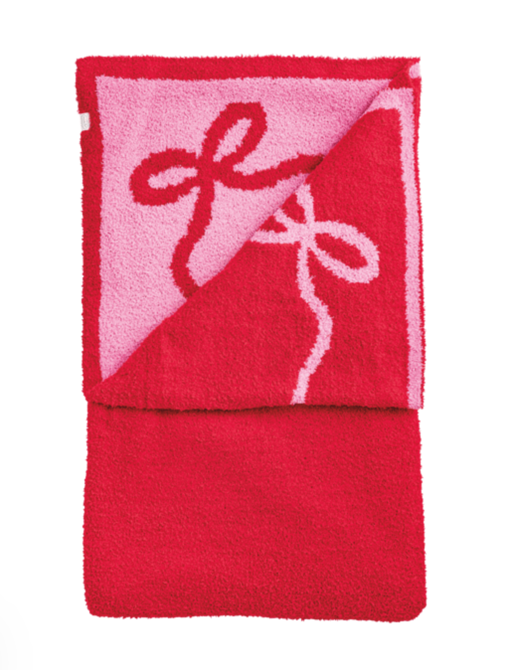 Bow Chenille Blanket