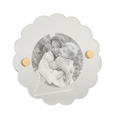 Round Scallop Acrylic Frame