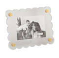 Rectangle Scallop Acrylic Frame