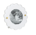Mini White Circle Frame