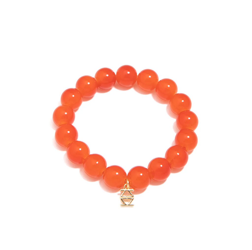 Layla Glass Bead Stretch Bracelet