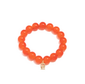 Layla Glass Bead Stretch Bracelet
