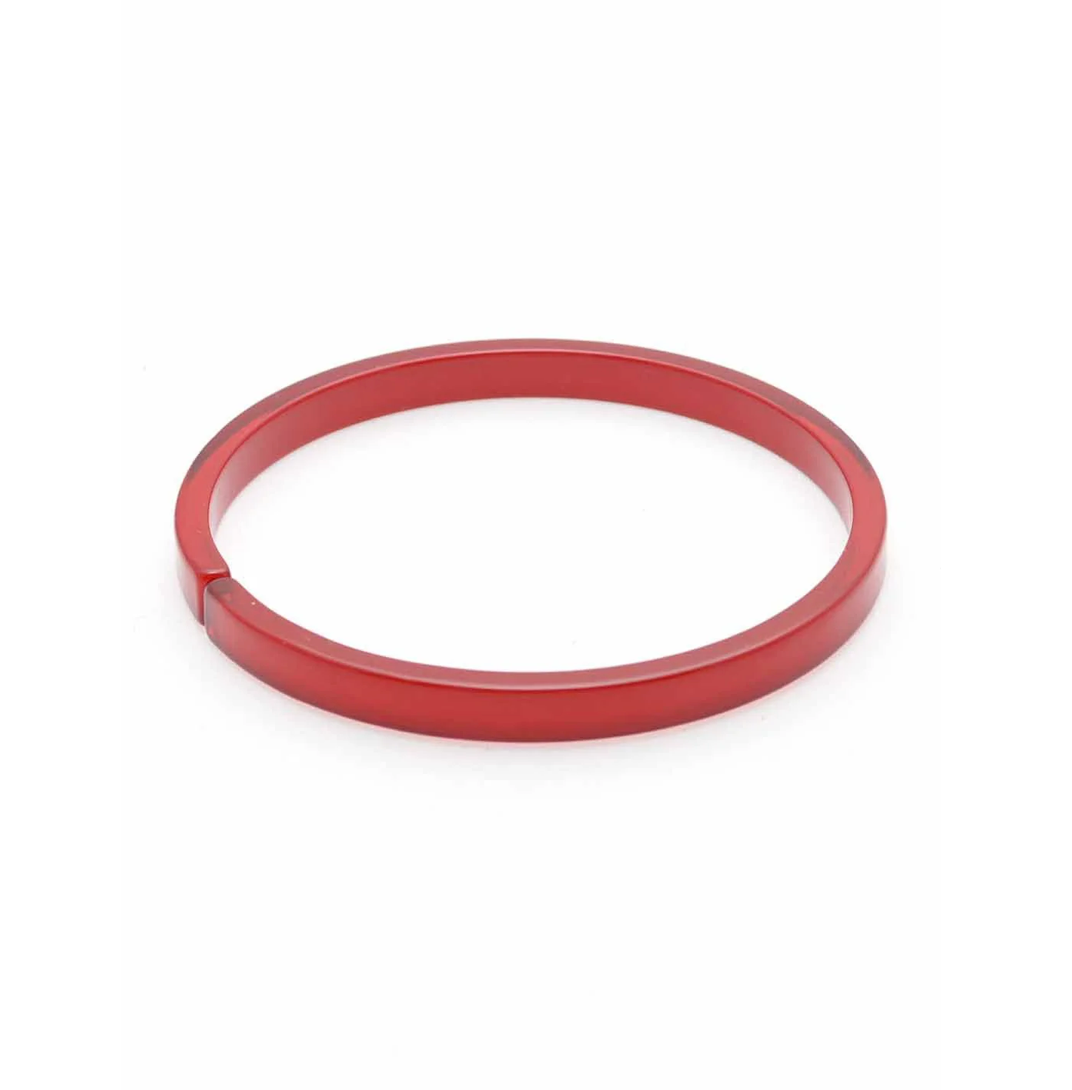 Resin Bangle Bracelet