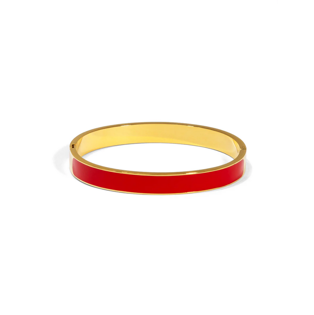 Color Pop Enamel Bangle Bracelet
